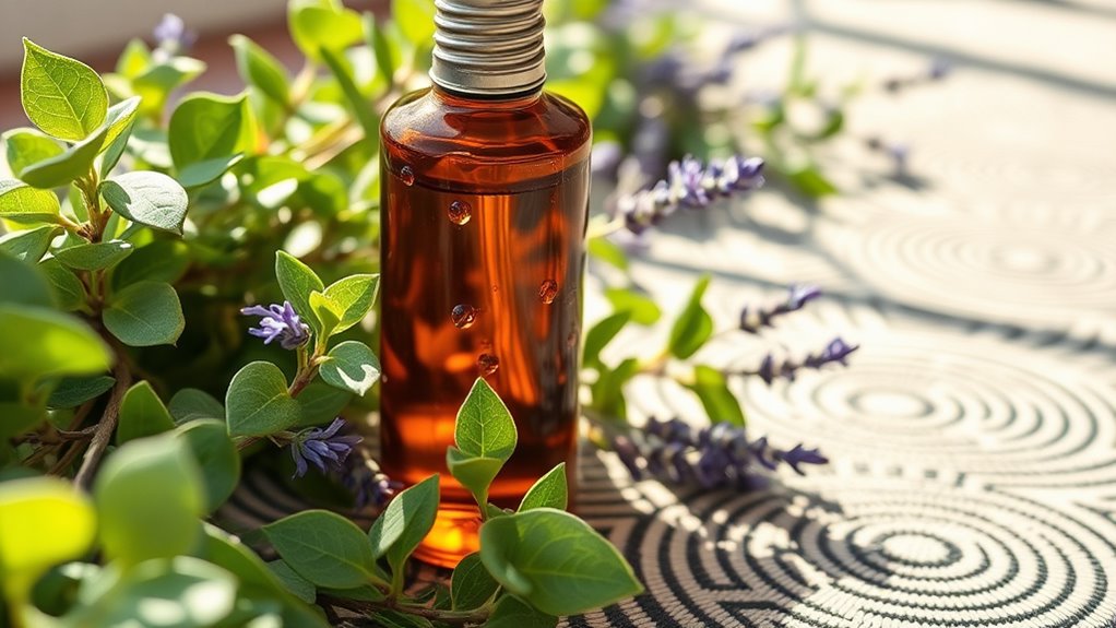 This Homemade Yoga Mat Spray Smells Amazing and Disinfects Naturally